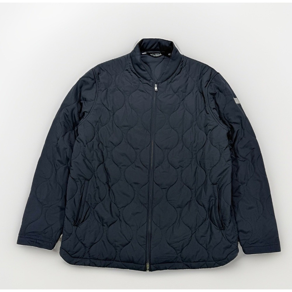 Travis Mathew Come What May Quilted Jacket Men's XXL Bomber Golf Athleisure